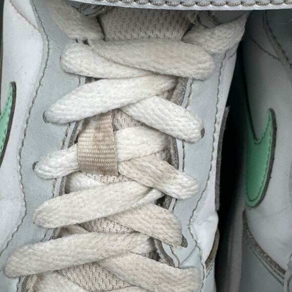 Nike Court Borough Mid 2 Sneakers 5Y Pure Platinum Mint Green CD7782-011 Youth - Picture 15 of 15